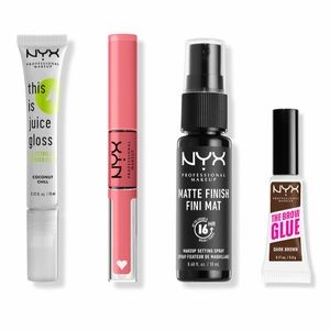 NWOT Makeup Bundle 4 Pcs NYX